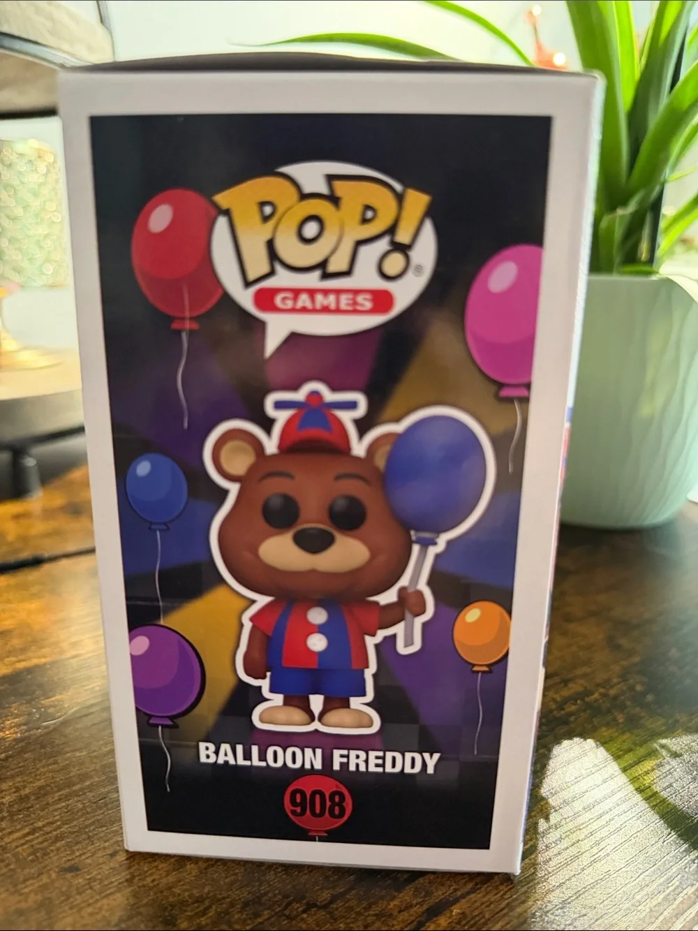 Funko Pop! Games Balloon Freddy Vinyl Figure - Brown, Blue, Red